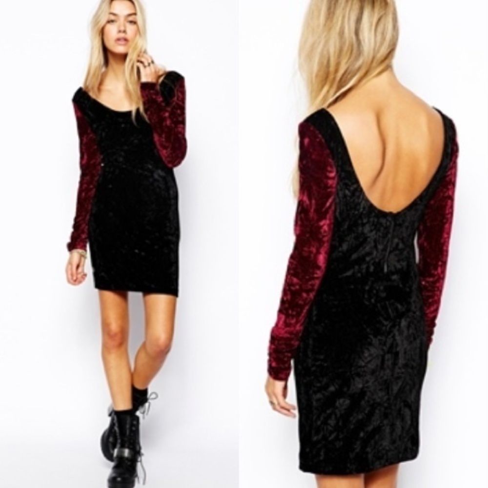 Insight Nowhere Velvet Dress